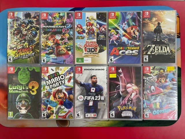 Jogos Nintendo Switch - Novo/ Lacrado - Infinity Eletronics & Games -  Videogames - Parque Residencial Aquarius, São José dos Campos 1077370421