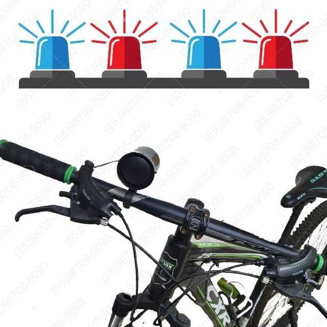 Sirene Bike com bateria interna - Foto 5