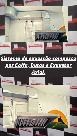 Coifas industriais sob medida cozinhas - Foto 2
