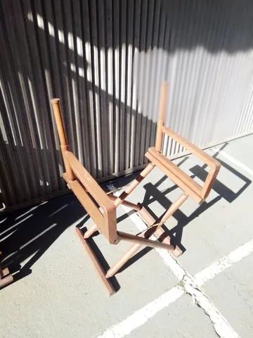 Cadeiras antigas de diretor pra restaurar. - Foto 4