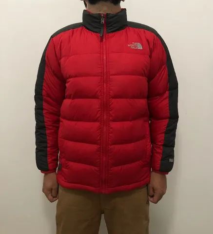 JAQUETA THE NORTH FACE (G) - Vermelho/cinza