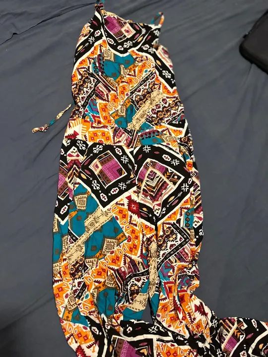 Macacão Longo Estampado Ágata  - Foto 4