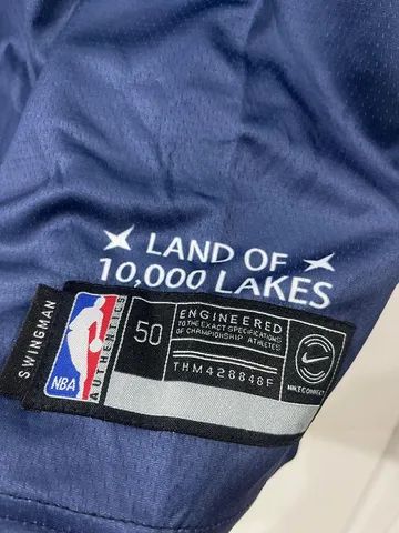 Regata NBA Minnesota Timberwolves - Anthony Edwards #5 Wolves tam. 50 BORDADA - Foto 5