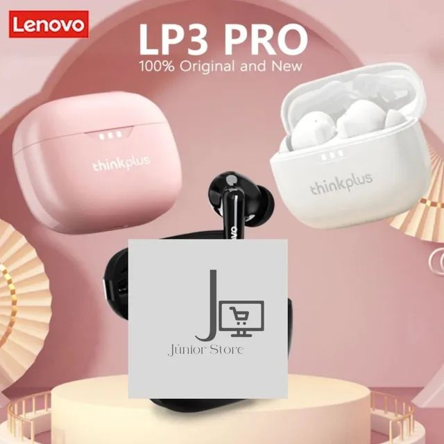 Fone bluetooth Lenovo Rosa - Foto 2