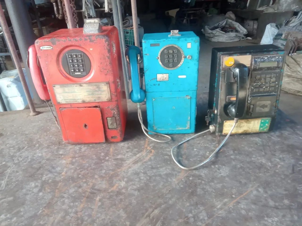 Old Public Telephone Booth64315482057474121