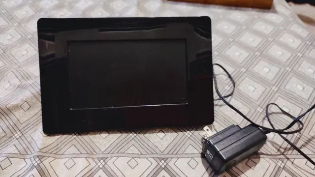 Porta retrato eletrônico 