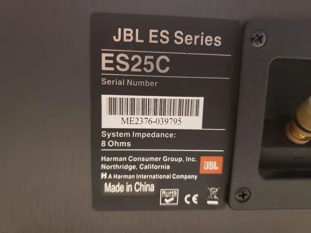 Trio de caixas JBL ES Series  - Foto 5
