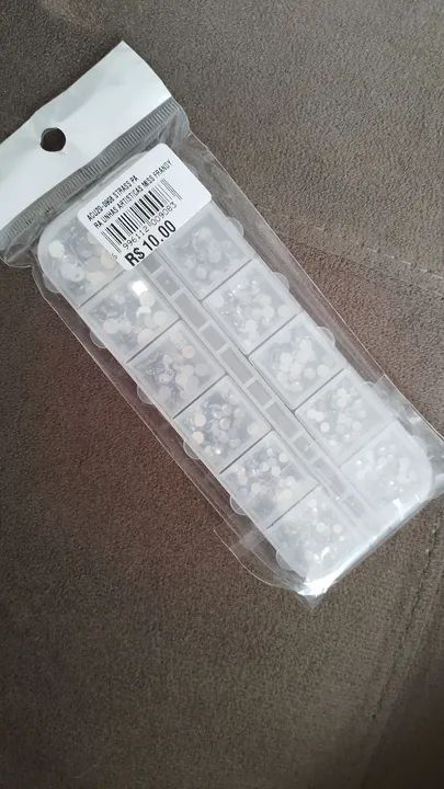 Pedrarias para Unhas  e maquiagem- Kit Completo - Foto 2