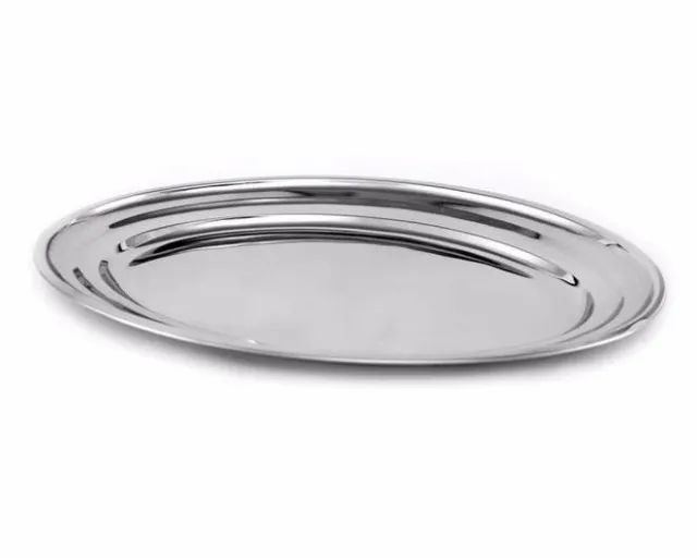 Travessa Inox 561839 Oval 19x30cm Rasa - Foto 3
