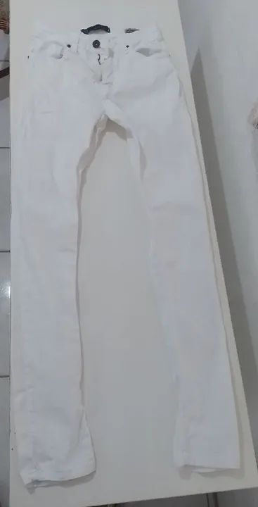 Calça Jeans Branca Masculina