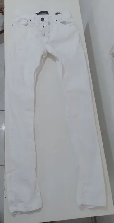 Calça Jeans Branca Masculina