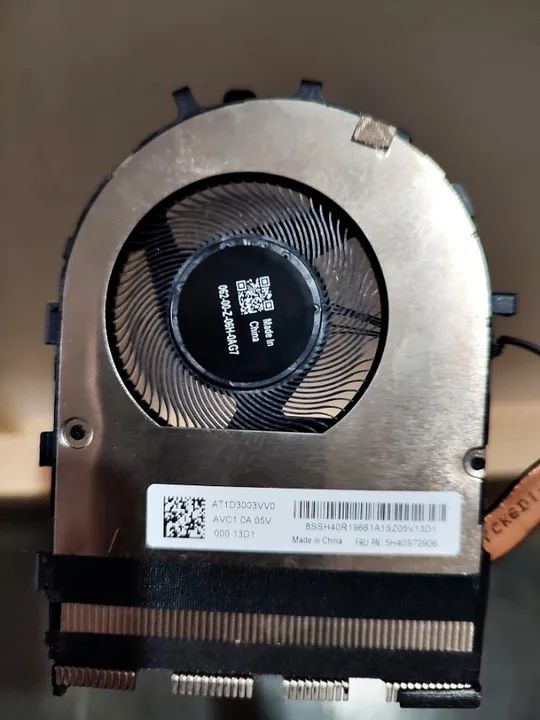 Cooler Dissipador De Calor notebook Lenovo Thinkpad E14 gen1 - Foto 2