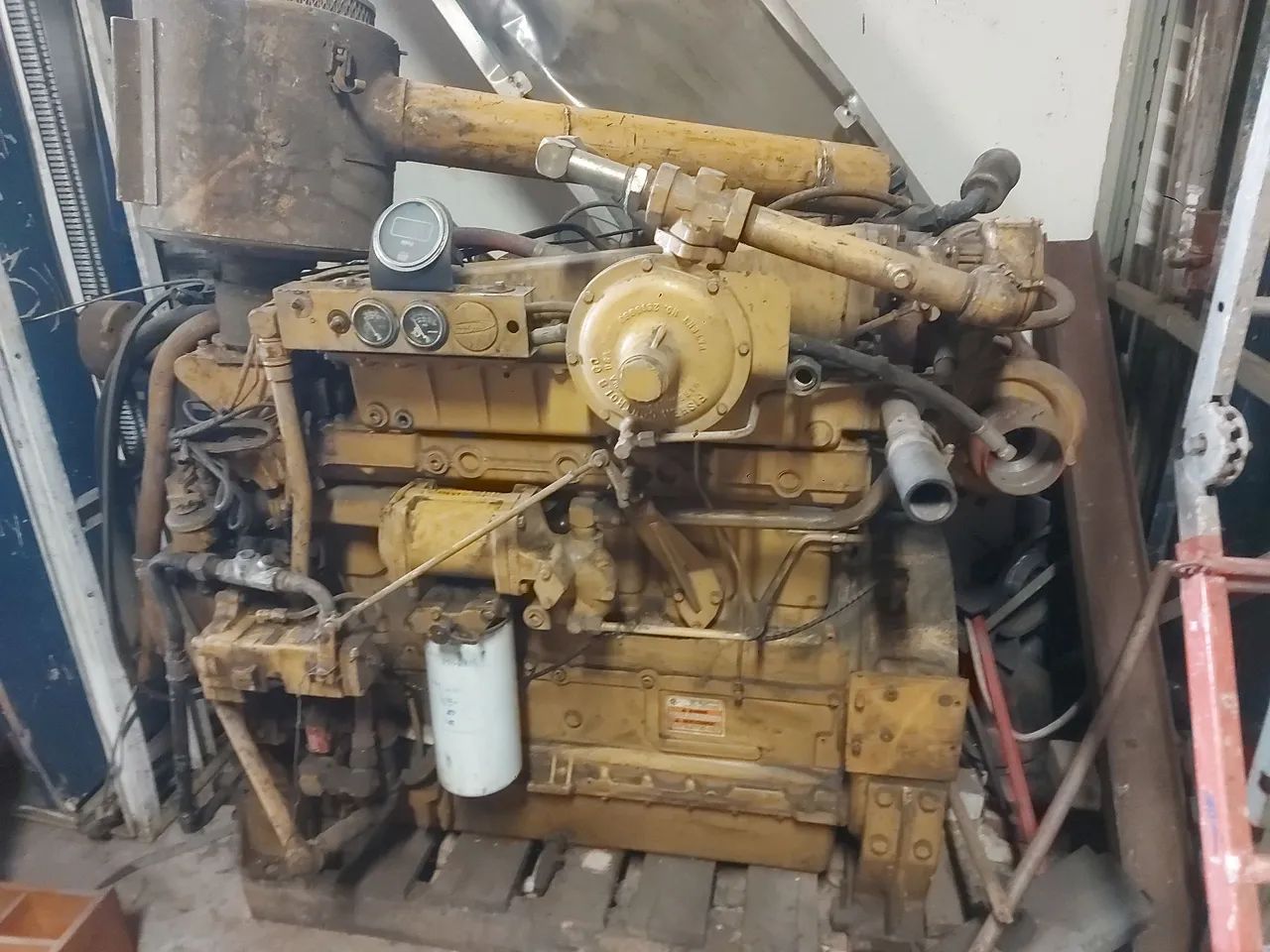 Motor: Cartepillar Estacionário Modelo 3306 - Foto 3
