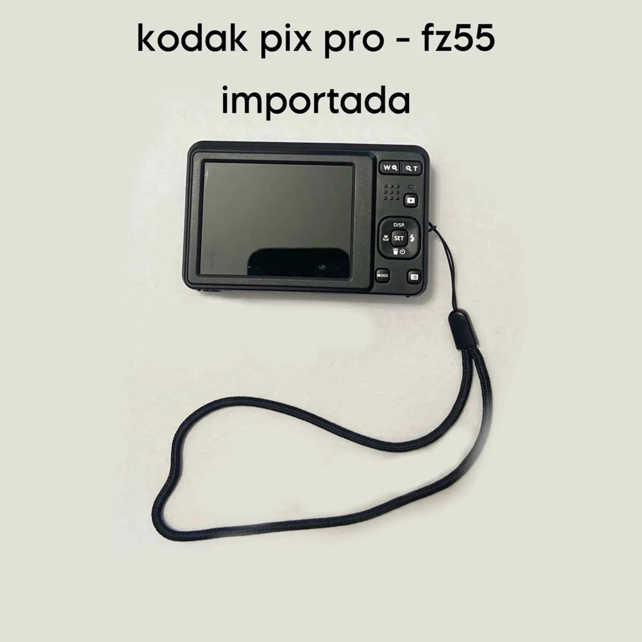 Câmera Digital KODAK PIXPRO FZ55-BK - 16 MP, Zoom 5x e Vídeo Full HD - Foto 2