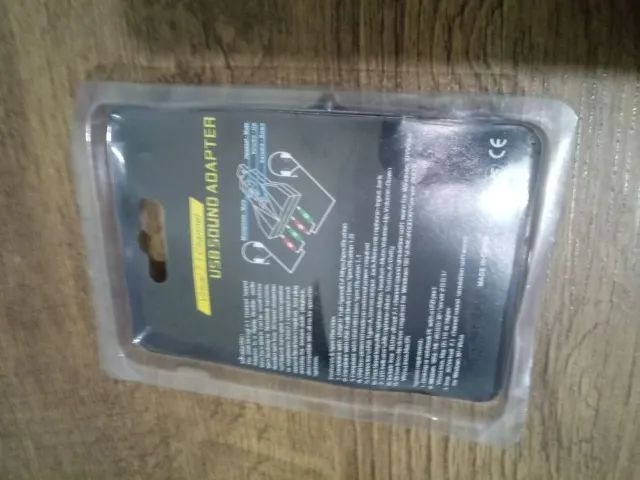 Placa de som usb [novo] - Foto 2