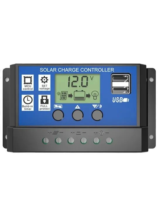 Controlador DeCarga De 30 Amperes Energia Solar