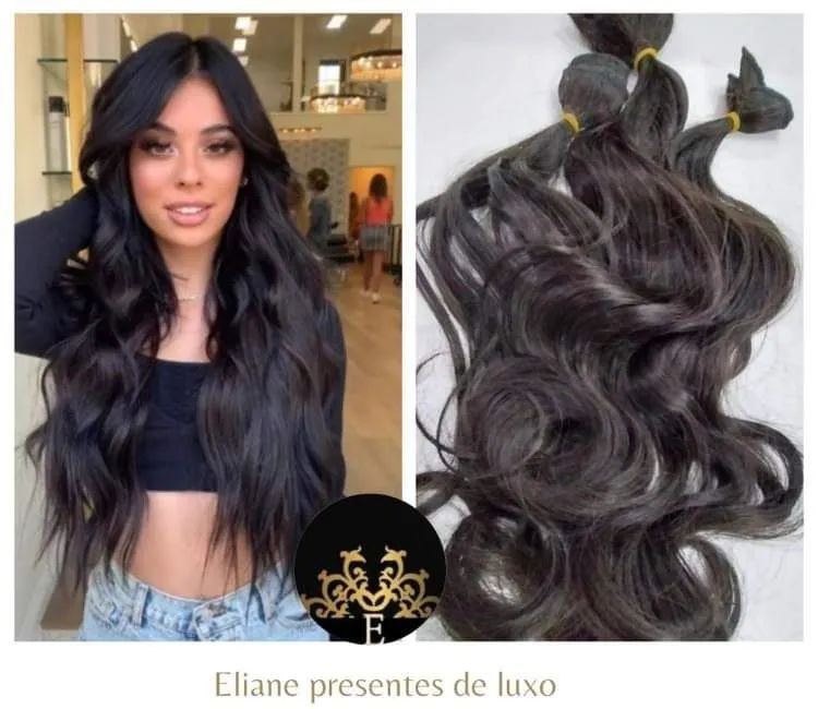 3 telas de cabelo bio humano no tic tcs.