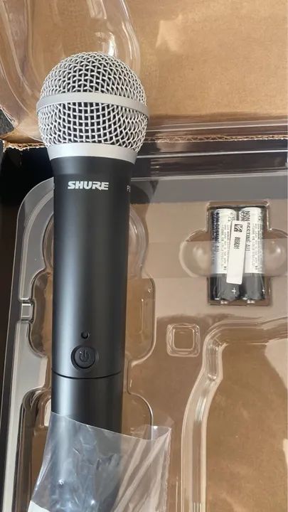 BLX288/SM58 Sistema Vocal Dual Sem Fio com dois SM58 - Foto 4