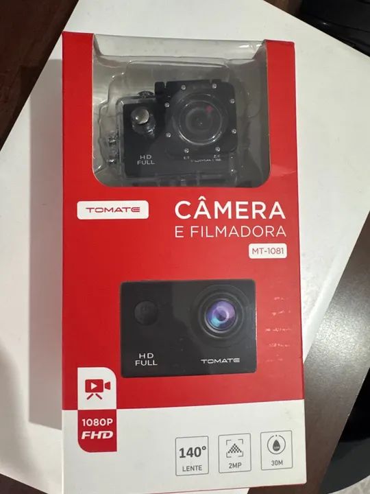 Camera Esportes HD 720p Tomate MT-1081 - À Prova d'Água