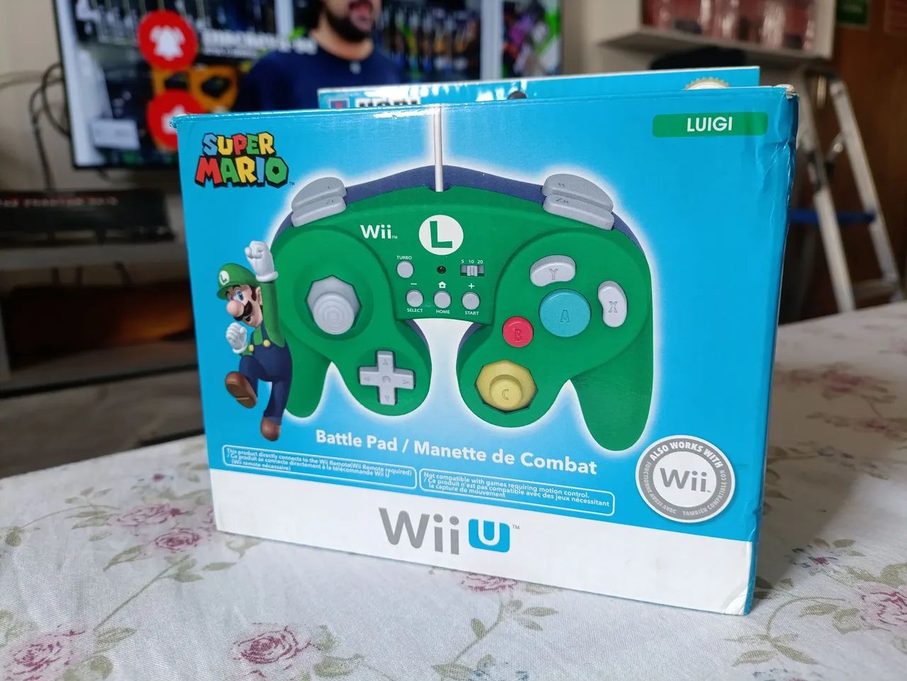 CONTROLE GAMECUBE PARA WII/ WIIU