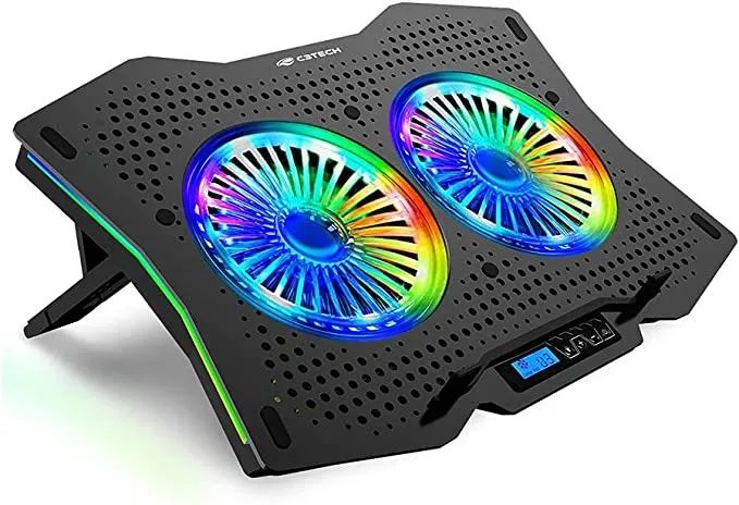 Base Para Notebook C3Tech NBC-400BK 17.3 - WZetta - Foto 2