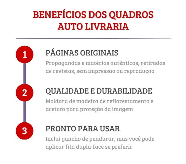Quadro decorativo Dodge Dart 1971 - matéria original de revista - Foto 3