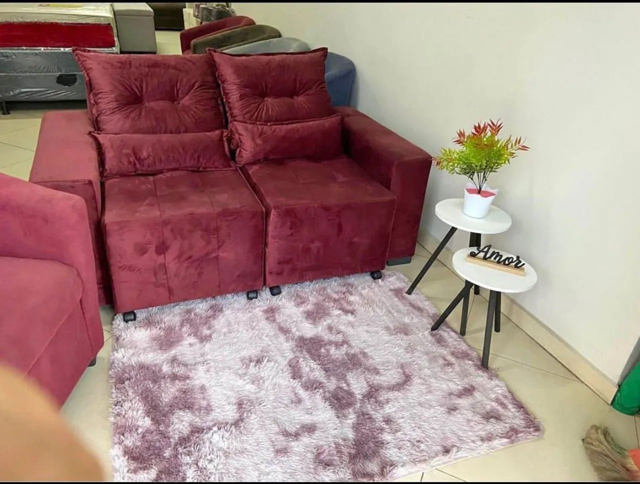 Sofá Retrátil de 2 Lugares - Foto 2