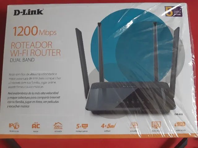 Roteador D-Link DIR-822