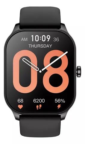 Relógio Smartwatch Amazfit Pop 3s Amoled E Monitor Cardíaco Caixa Preto Pulseira Preto  - Foto 3