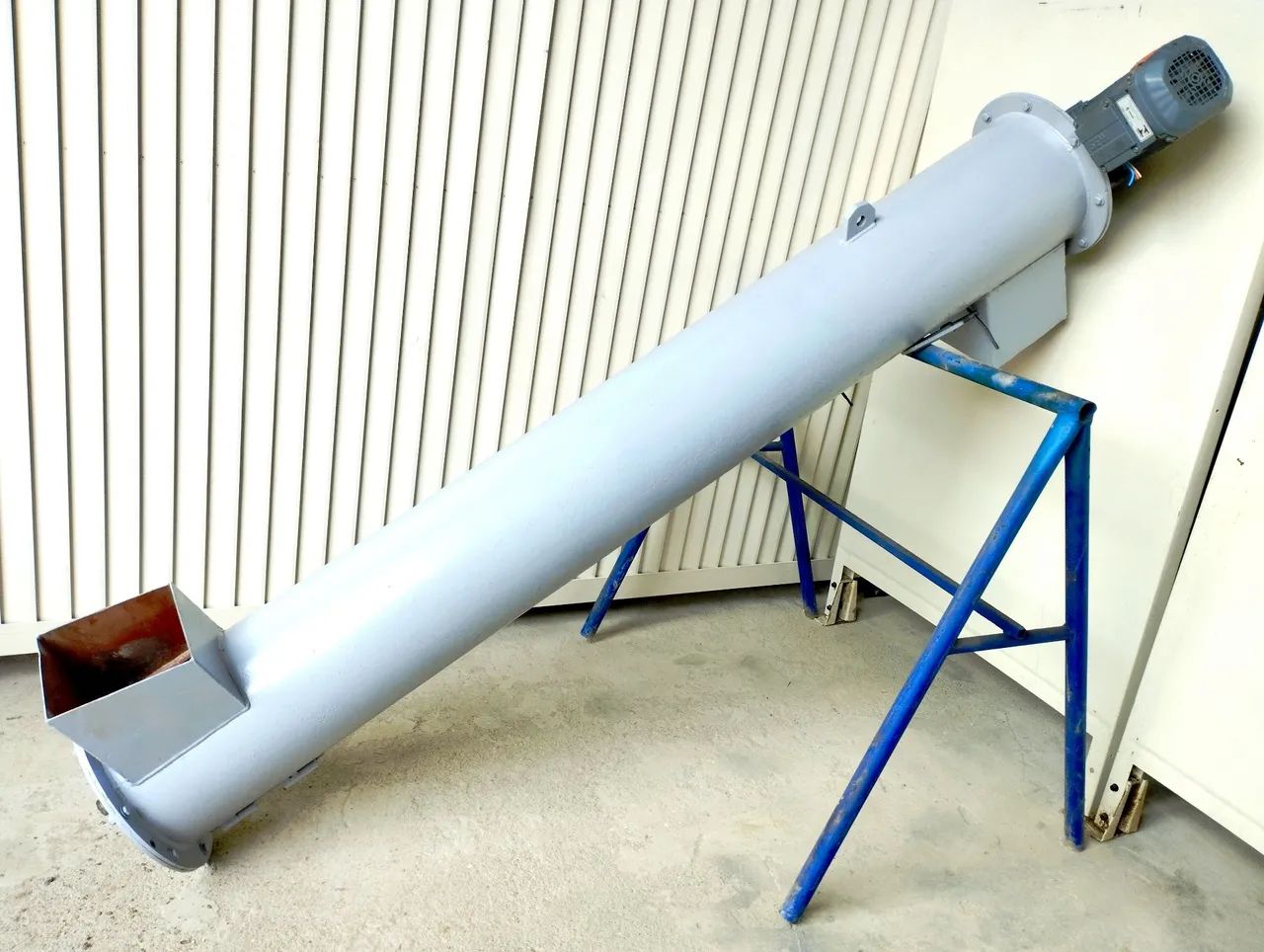 Rosca transportadora helicoidal 2 metros / diâmetro da rosca 250mm motoredutor SEW 2cv  - Foto 3