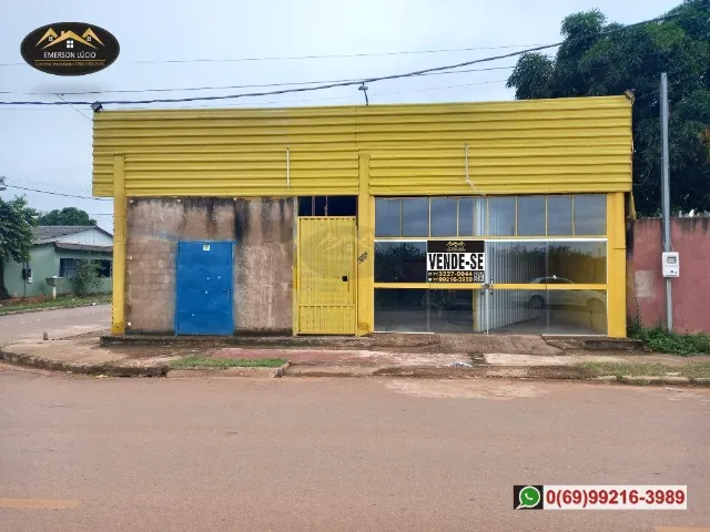 Ponto Comercial com Casa ao lado da Uniron da Av. Mamoré