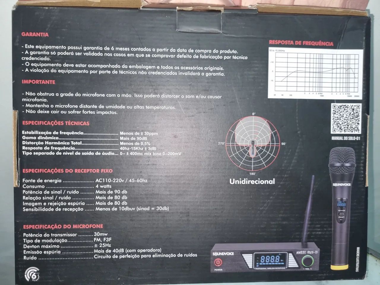 Microfone Sem Fio Soundvoice MM220 Solo-01 - Foto 2