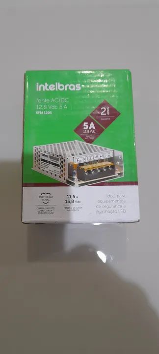 Fonte Intelbras 5Amper 12v EFM 1205