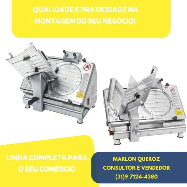 Fatiador de Frios Bermar Semi Automático Novo