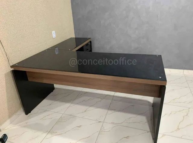 Mesa escritório em L 150x160 - Foto 2