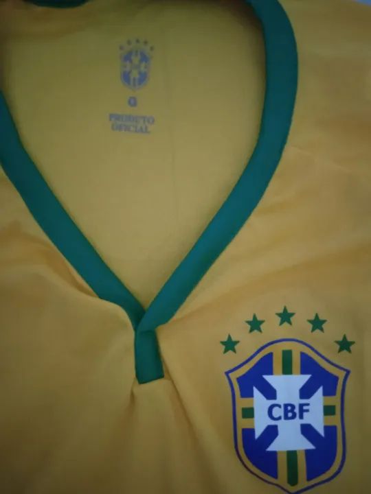 2 Camisas do Brasil - Verde / amarela - Foto 2
