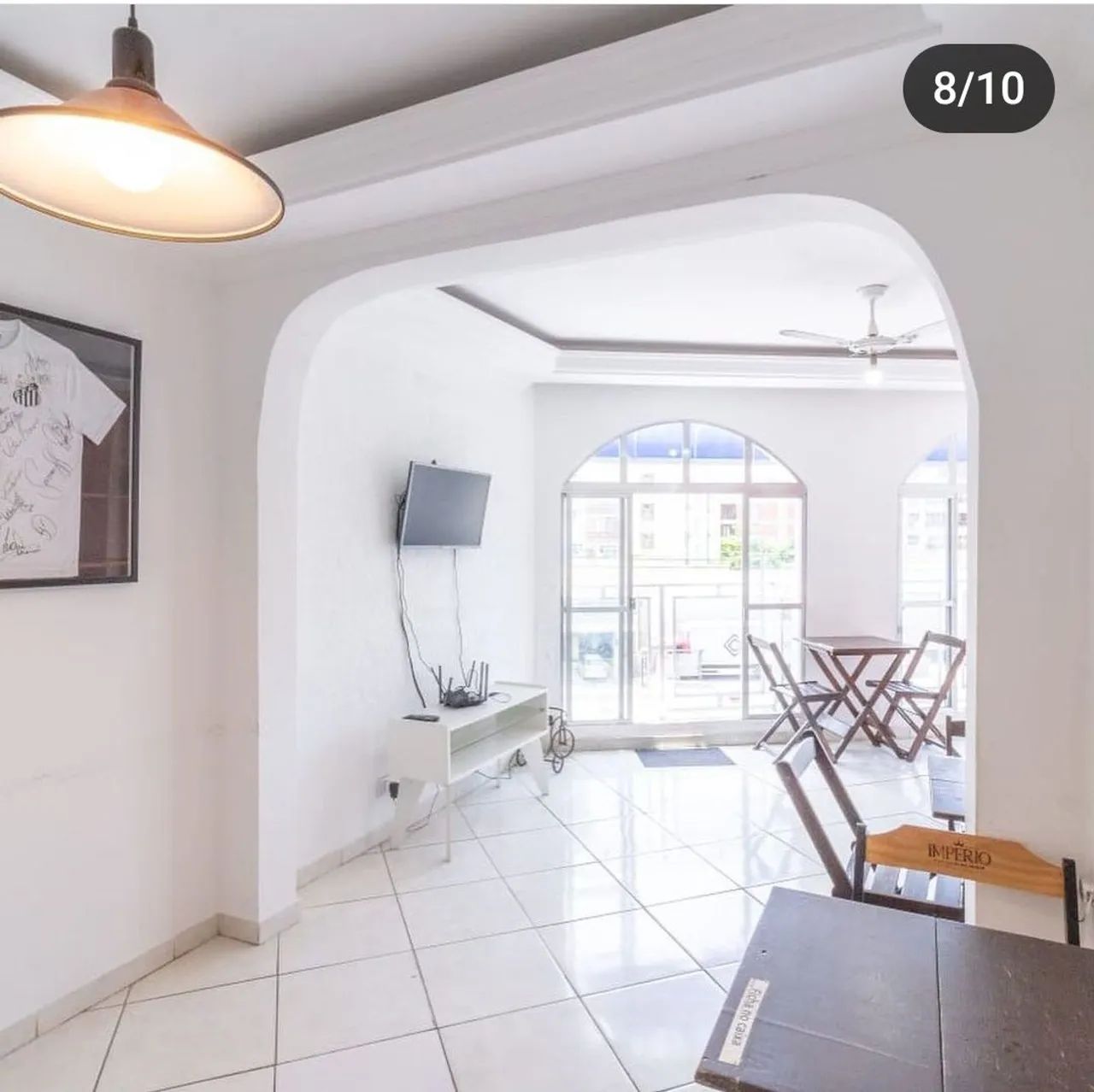 Apartamento na praia da Enseada na avenida pertinho da praia - Foto 3