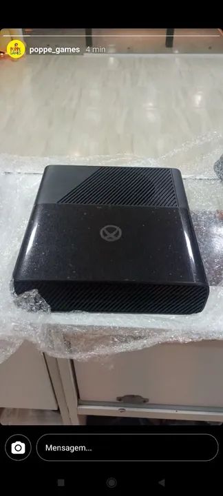 Xbox 360 Travado com 1 Controle 3 Jogos e um Kinect Semi Novo - Foto 4
