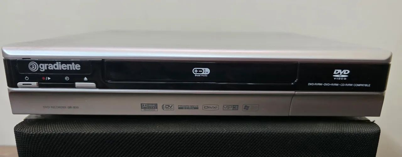 DVD Player Gravador Recorder Gradiente DR-850