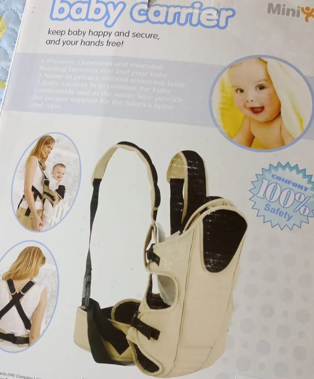 Canguru Ergonômico Bebê MiniBe - Conforto e Segurança - Foto 2