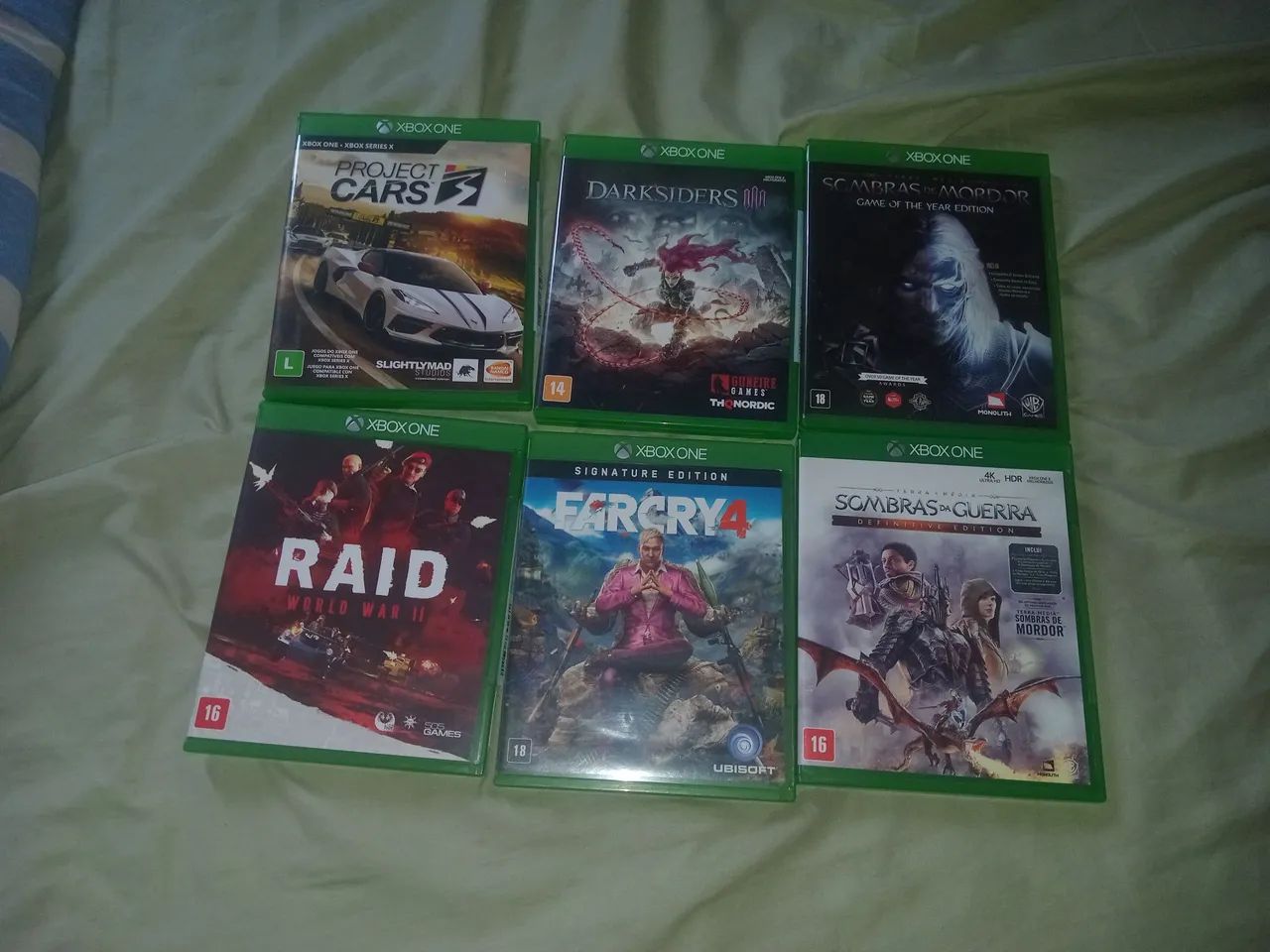 Vendo  jogos do Xbox one original 