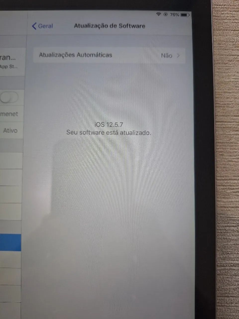 iPad Air 1 - 16GB - iOS 12.5.7- Tela Grande - Excelente estado!  - Foto 4