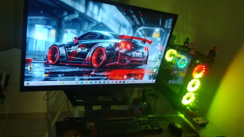 PC gamer i5 9° geração 24 gigas ram 1660 super color gddr6