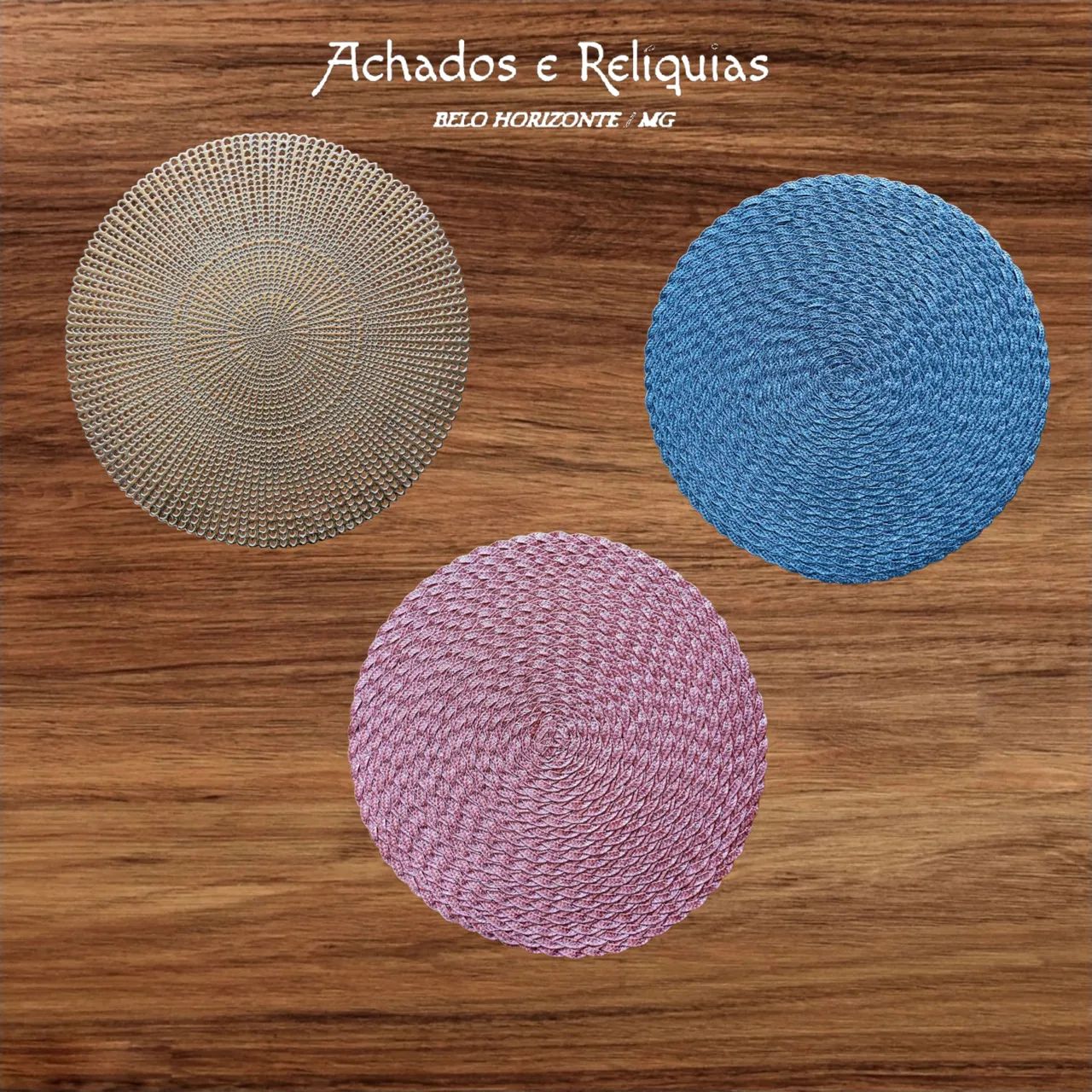 Jogo Americano Dourado. Charme e sofisticação para a sua mesa - Foto 4