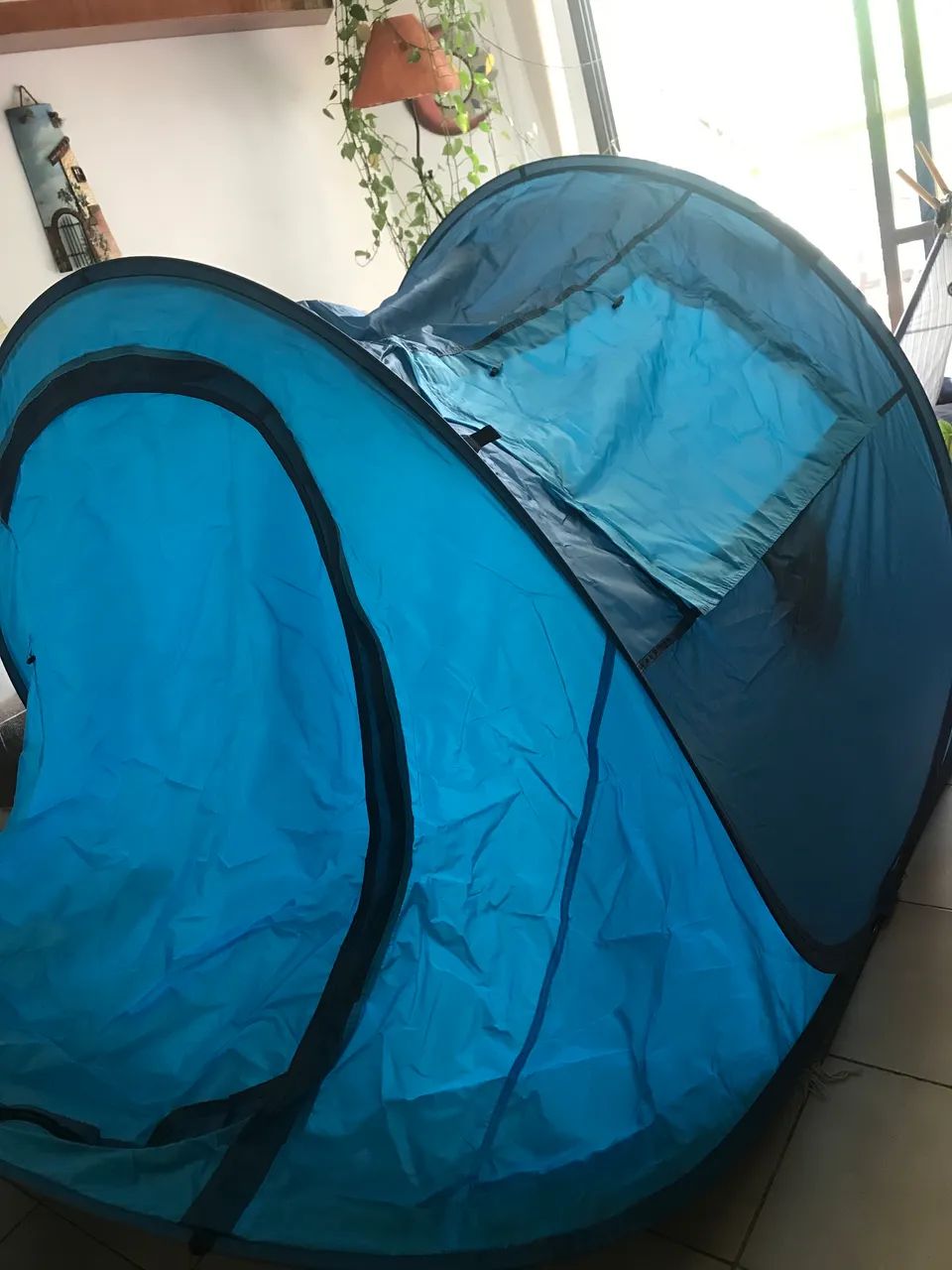Barraca camping portátil 2 pessoas