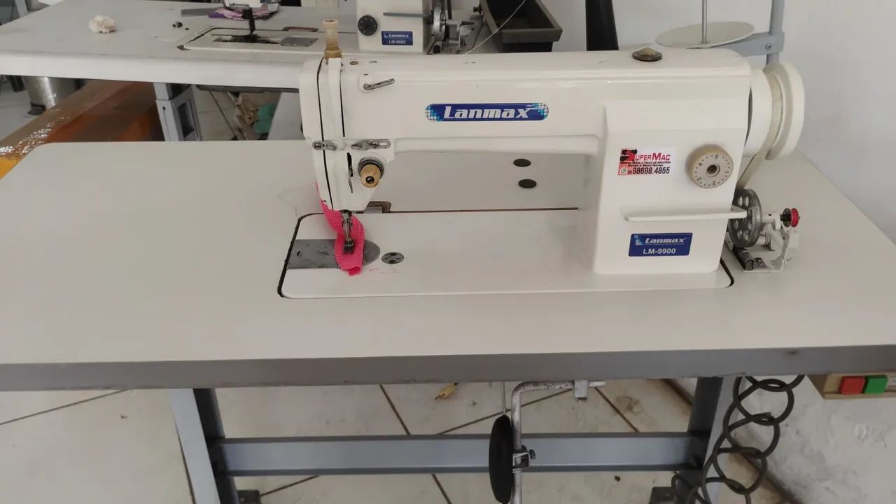 Maquina de Costura Reta (Parcelo)