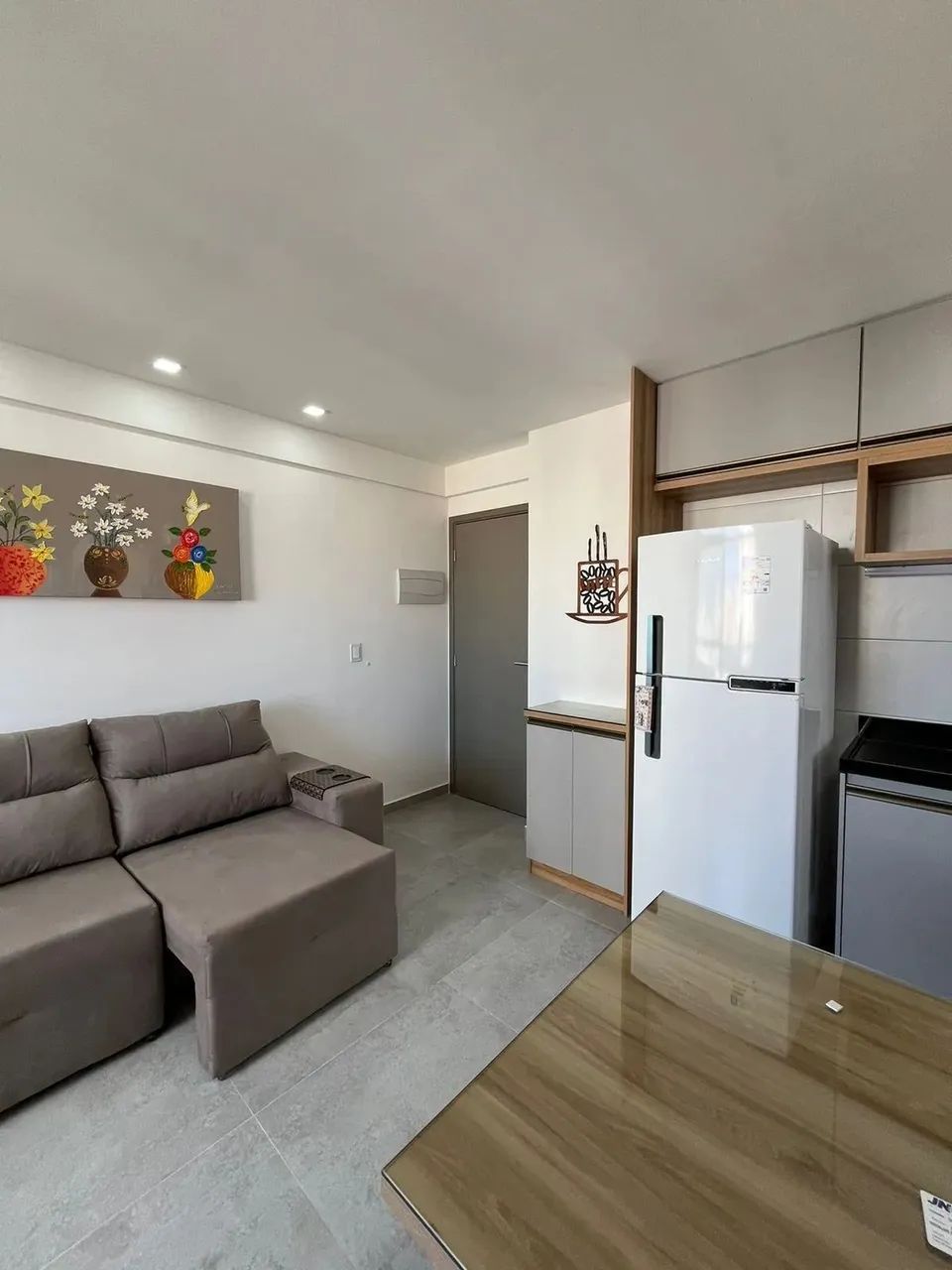 APARTAMENTO PARA LOCAÇÃO EM BOA VIAGEM PREDIO NOVO PERTO DO SHOPPING RECIFE 1 QUARTO TODO  - Foto 2