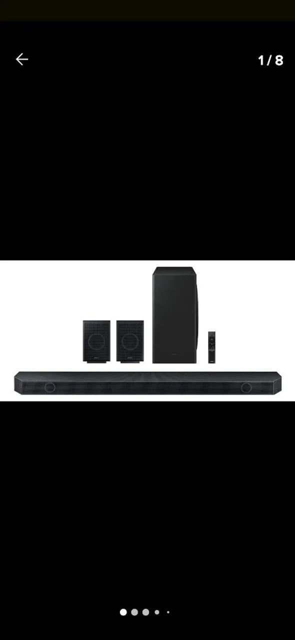 Soundbar Samsung HWQ930D com 9.1.4 Canais, Wireless Dolby Atmos, Alexa Integrado e 656W - Foto 2