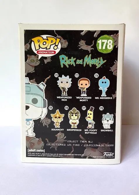 Funko Rick and Morty Snowball (Flocked exclusive) 178 - Foto 3