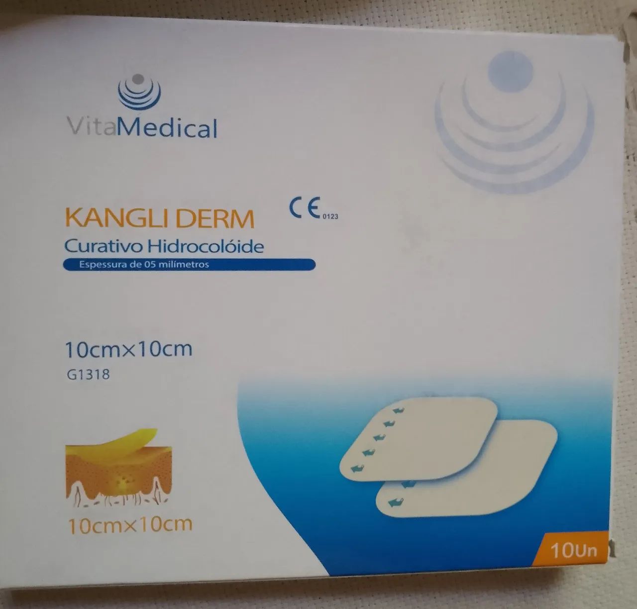 Fraldas /Curativo Hidrocolóide/Almofada de gel quadrada - Foto 2